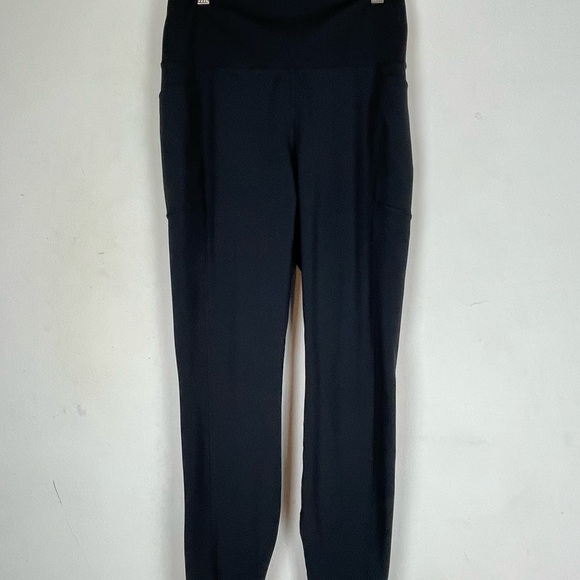 Spyder Women’s Ankle Length Leggings Floating Side Pockets Size M - Picture 2 of 8